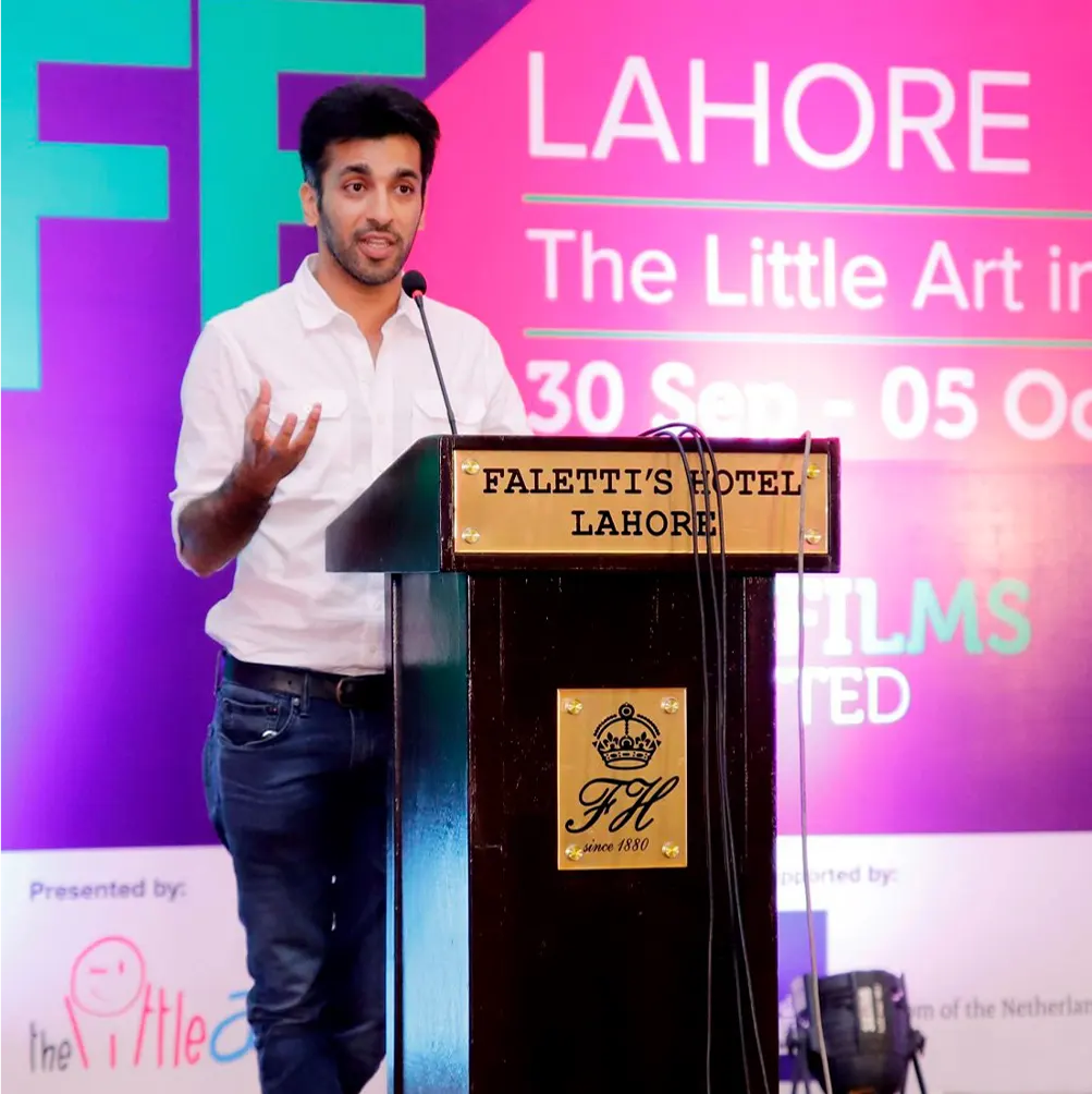 Film festival presentation